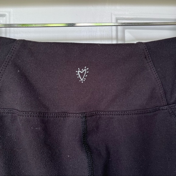 •Betsey Johnson• Black/Red Ombre Yoga Leggings - Size Small - Picture 6 of 8